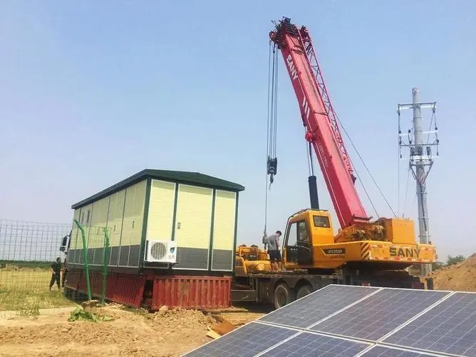 成武光伏组件吊装